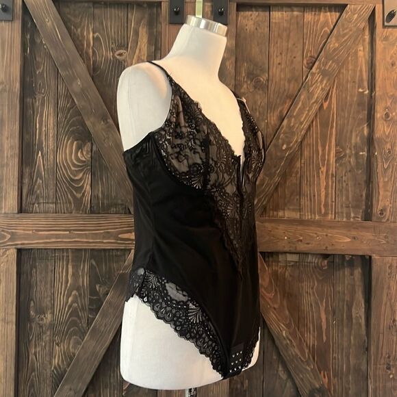 Popilush Lace Shapewear Bodysuit Tummy Control Backless V Neck Thongs Sh… - Picture 9 of 16